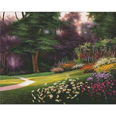 Formal Spring Garden