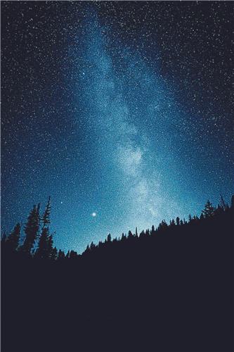 Milky Way Galaxy in Glacier National Park