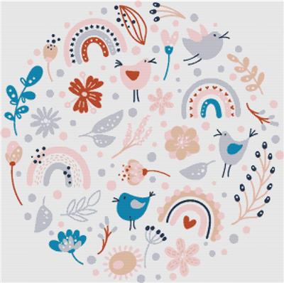 Pretty Spring Circle