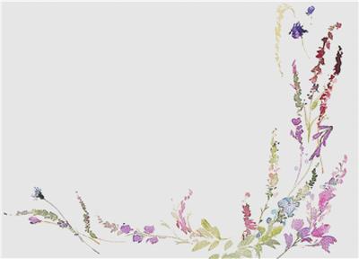 Rainbow Floral Corner