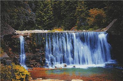 Waterfall in the Woods