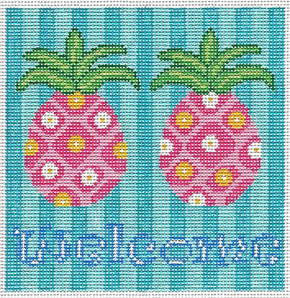 Pineapple Welcome Saying