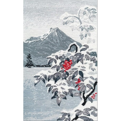 Winter Landscape with Mountain Ash