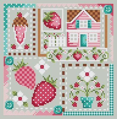 Patchwork Strawberry