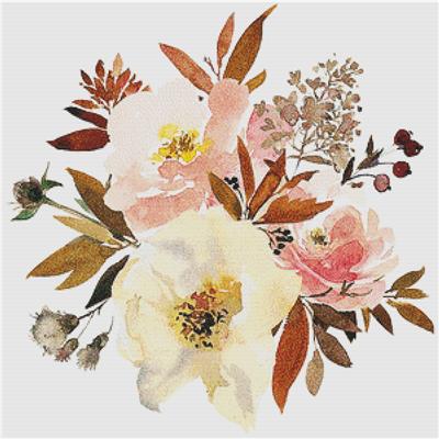 Peach and Yellow Floral Arrangement