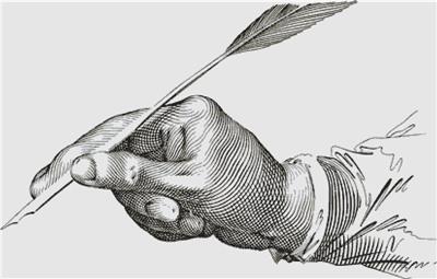 Hand with a Quill
