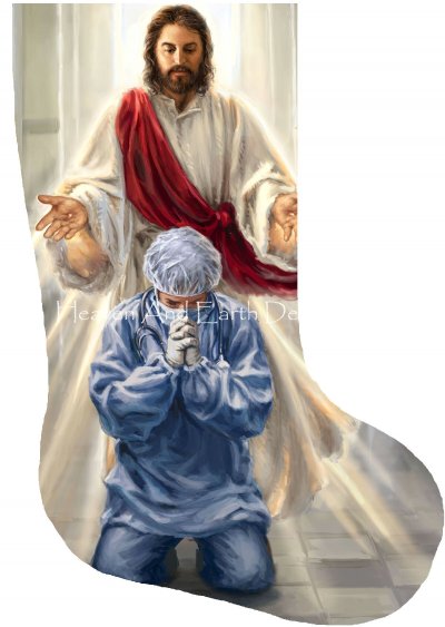 Stocking Bless Our Healthcare Heroes