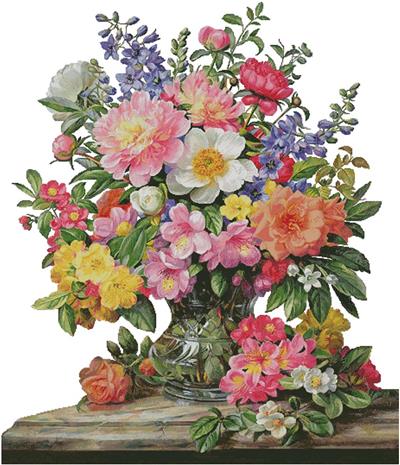 June Flowers in Radiance (large) No Background