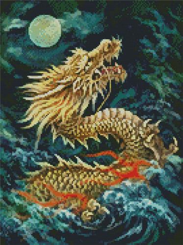 Dragon in the Moonlight - Mini