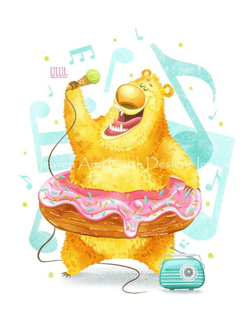 Yellow Bear Singing