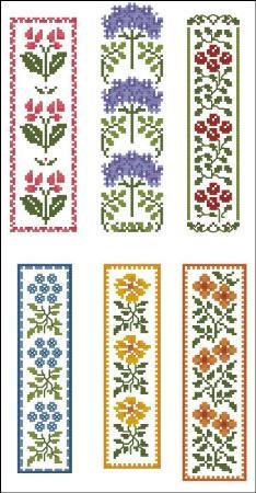 Floral Bookmarks