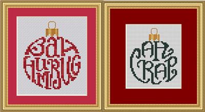 Humbug Ornaments Part 1