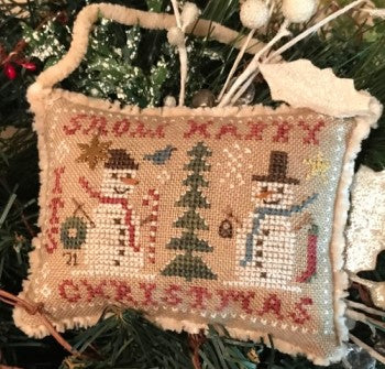 Snow Happy - 2021 Snowman Ornament