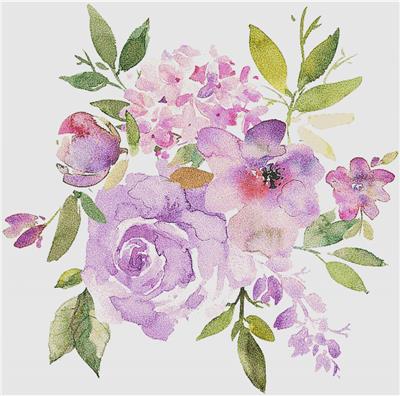 Purple and Rose Bouquet