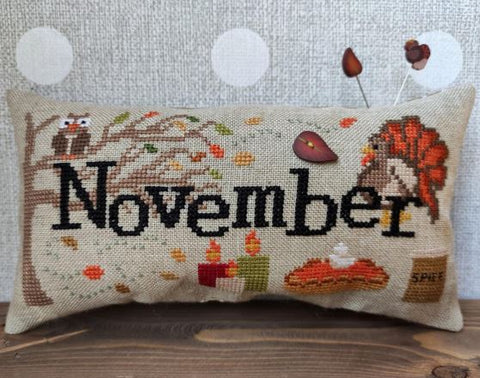 When I Think of November (w/button)