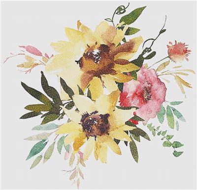 Summer Garden Floral Arrangement