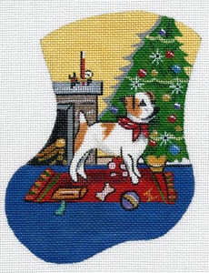 Jack Russell by the Tree