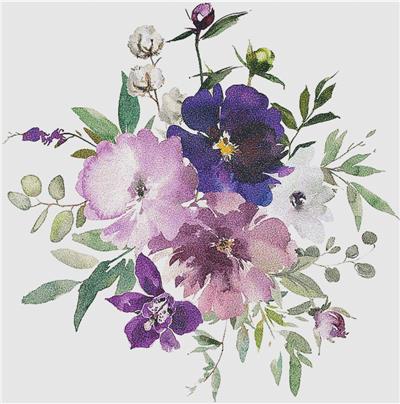 Violet Garden Floral Arrangement