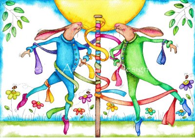 Dancing Round the Maypole - Maggie Waters	