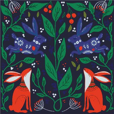 Colourful Scandinavian Folk Art