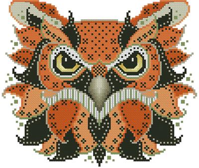 Colorful Owls Edgar
