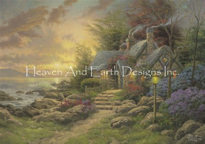 Seaside Hideaway - Thomas Kinkade