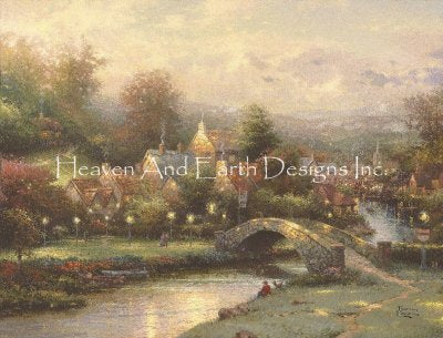 Lamplight Village - Thomas Kinkade