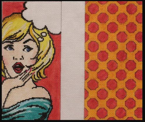 Woman w/Text Bubble Eyeglass Case
