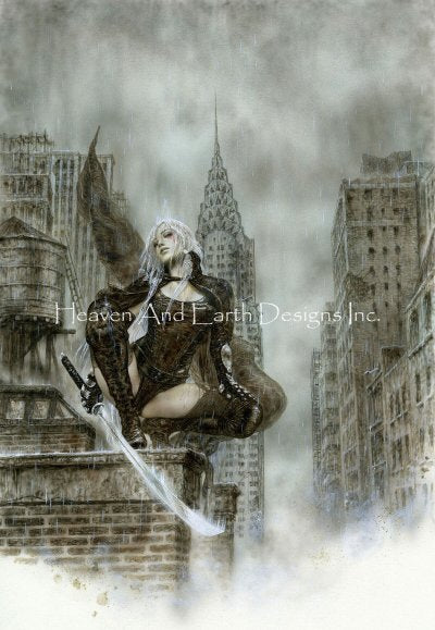 Tears Over New York - Mini - Luis Royo