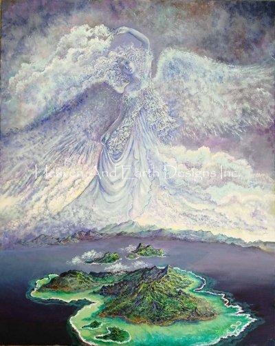 Cloud Angel - Josephine Wall