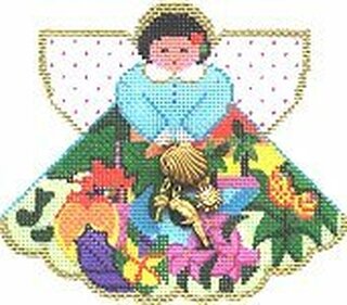 Tropical Paradise Angel w/Charm