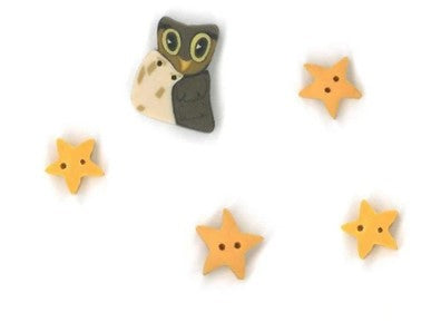 Moose By Moonlight Button Pack - JAB 8527.G
