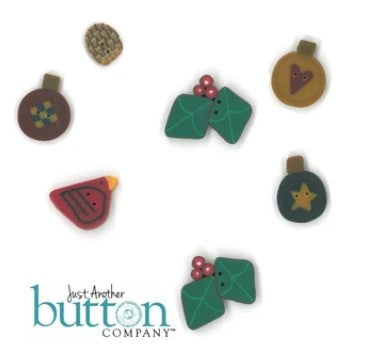 Seasons Greetings Button Pack - JAB5022