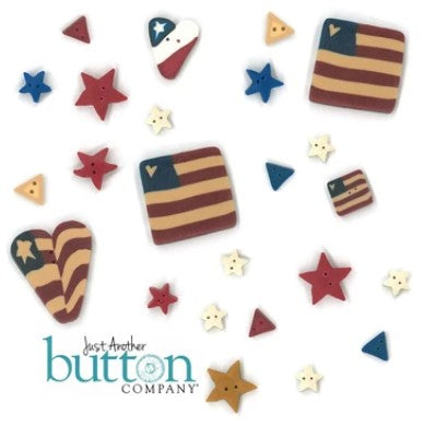 Patriotic Row Button Pack - JAB6767.G
