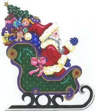 Santa and Sleigh 
