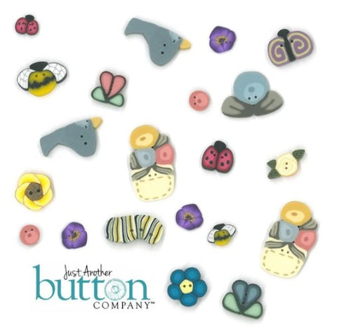Puppy Dog Row Button Pack - JAB6899.G