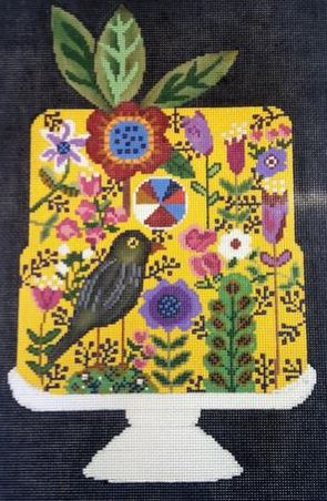 Yellow Cake w/Bird