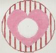 Monogram Round - Heart