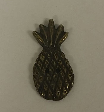 Olde Brass Button - Pineapple