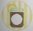 Monogram Round - Sweet Tea