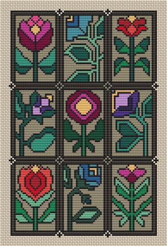 Floral Glass