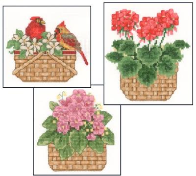 Seasonal Baskets II - Linda Bird