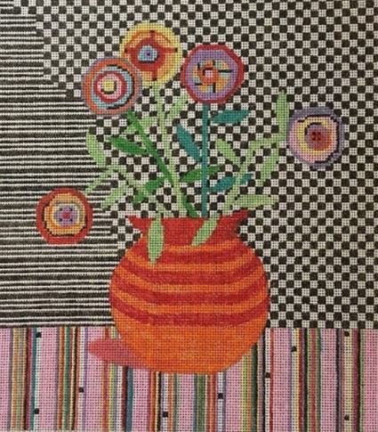 Orange Vase