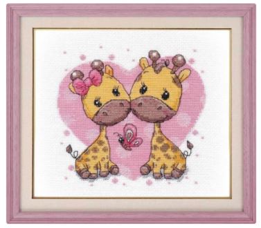 Giraffes in Love