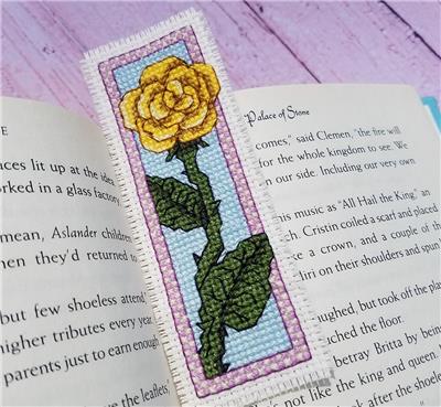 Yellow Rose Bookmark