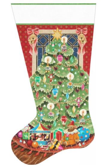 Circus Tree Stocking