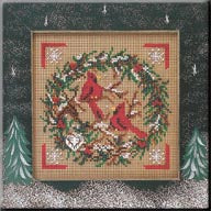 Cardinal Wreath 