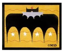 Bat Primitive Halloween