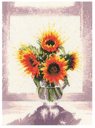 Glass Vase Window Flowers
