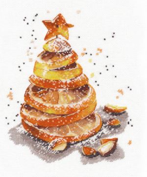 Orange Christmas Tree